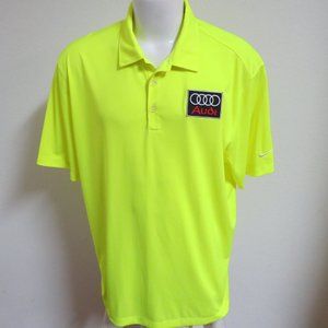 3XL Neon Yellow Nike Dri-Fit Men’s db #454T Golf Polo Shirt